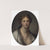 Portrait of a young woman, bust length, with a black scarf by Jean-Baptiste Greuze