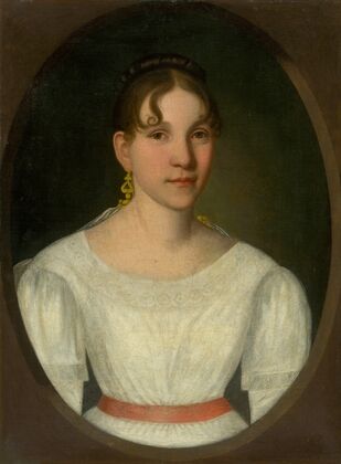 Portrait of a Young Woman in White (Mrs. Zgolay)