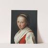 Portrait Of A Young Woman With A Hair Band by Pietro Rotari