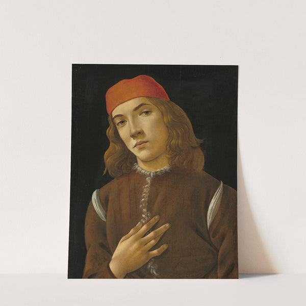 Portrait of a Youth by Sandro Botticelli