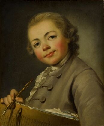 Portrait of a youth, said to be Louis Berthier-Bizy