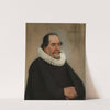 Portrait of Abraham de Potter, Amsterdam Silk Merchant by Carel Fabritius