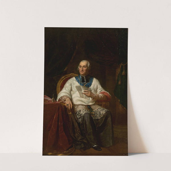 Portrait of Adam Krasiński (1714–1800), bishop of Kamieniec (circa 1823) by Antoni Brodowski