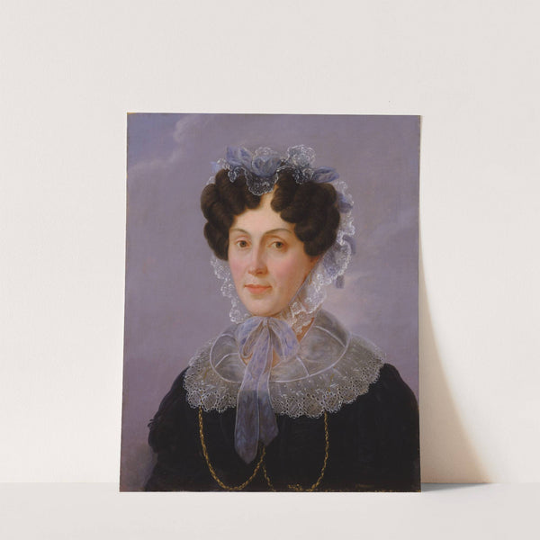 Portrait of Adelheid Reiss Reiss by Gotthelf Leberecht Glaeser