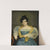 Portrait of Adriana Johanna van Wijck, Wife of Johannes Ploos van Amstel by Petrus van Schendel