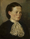 Portrait of Agathe, artist’s sister