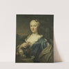 Portrait of Agnes Margaretha Albinus, Wife of Coenraad van Heemskerck by Mattheus Verheyden