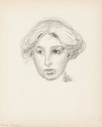 Portrait of Aino Sibelius — size preview