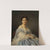 Portrait of Aleksandra Zatler, general’s wife by Józef Simmler