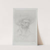 Portrait of Alfred Lord Tennyson (c. 1857–1911) by Alphonse Legros