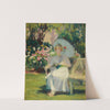 Portrait of Alice L. Riddle Kindler in the Phlox Garden by Hugh Henry Breckenridge