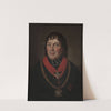 Portrait of Alojzy Osiński (1770–1842), mitred prelate of Olyka by Józef Pitschmann
