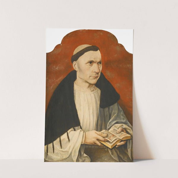 Portrait Of An Augustinian Canon Wearing A Black Almuce (circa 1540) by German School