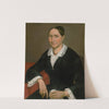 Portrait of an elderly lady (1860 - 1875) by Peter Michal Bohúň