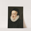 Portrait Of An Elderly Lady (1578) by Adriaen Thomasz. Key