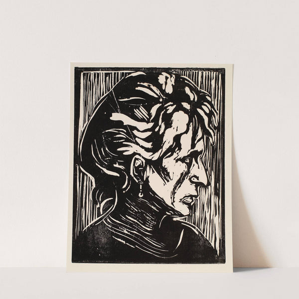 Portrait of an Elderly Lady (Study of a Head) (1983) by Edvard Munch