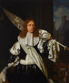 Portrait of an ensign of the Leiden civic guard