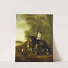 Portrait of an Horseman with two Dogs by Style of Thomas de Keyser