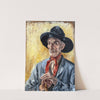 Portrait of an inhabitant of Rabastens by Luce Boyals