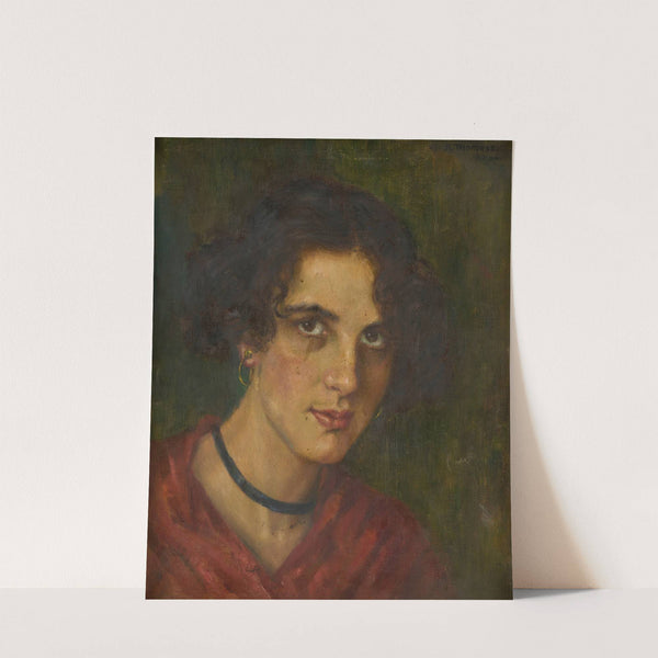 Portrait of an Italian Woman by Maria Marga Thomass