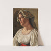 Portrait Of An Italian Woman by Emil Czech