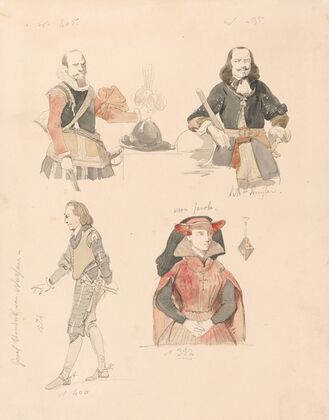 Portrait of an Officer, Michiel Adriaensz. De Ruyter, Henry of Nassau-Dillenburg and Jacqueline, Countess of Hainaut