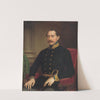 Portrait of an Officer Miklós Barabás by Miklós Barabás