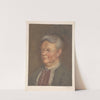 Portrait of an old lady by Heinrich M. Krabbé