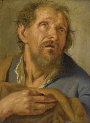 Portrait of an old man