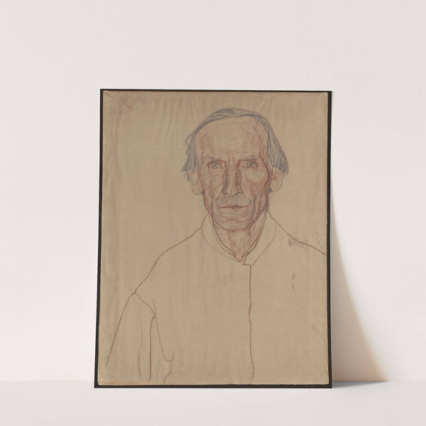 Portrait of an old man by Jan Rembowski
