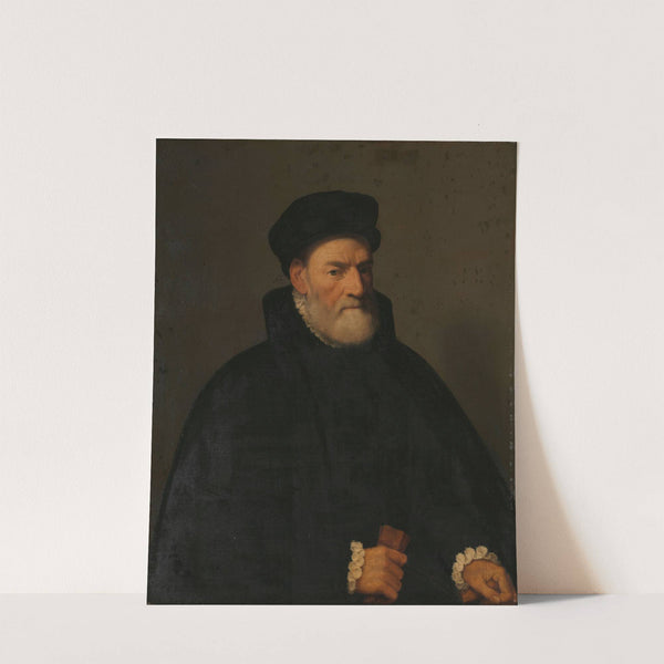 Portrait of an Old Man, probably Vercellino Olivazzi, Senator from Bergamo by Giovanni Battista Moroni