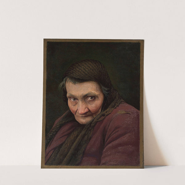 Portrait of an old woman (1916) by Henryk Grombecki