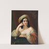 Portrait of an Oriental Woman by Natale Schiavoni