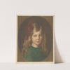 Portrait of an unknown girl (1878 - 1931) by Heinrich M. Krabbé