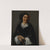 Portrait of Anika Psalmon, Mrs. Robin (1862) by Gustave Courbet
