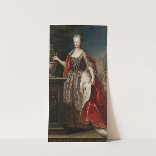 Portrait of Anna Cristina di Sulzbach (1704-1723) by Giovanni Panealbo
