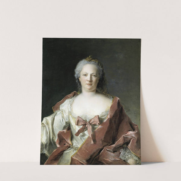 Portrait of Anna Elisabeth Leerse by Jean-Marc Nattier