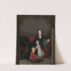 Portrait of Anna Grigorievna Ermolova (1807—1852), née Obolonskaya, with Her Children by Pyotr Zakharov-Chechenets  