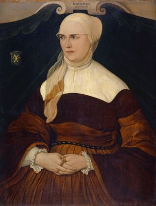 Portrait of Anna Hungerl, Wife of the Munich Councillor Joseph Schowinger von Wyl (1553)