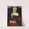 Portrait of Anna Hungerl, Wife of the Munich Councillor Joseph Schowinger von Wyl (1553) by Hans Mielich