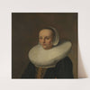 Portrait of Anna van der Does (1609-1650) by Paulus Hennekyn