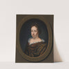 Portrait Of Anna Verbie by Michiel Van Musscher