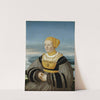 Portrait of Anna von Holzhausen, née Ratzeburg by Conrad Faber von Kreuznach