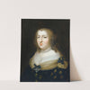 Portrait of Anne d&#039;Autriche by Charles Beaubrun