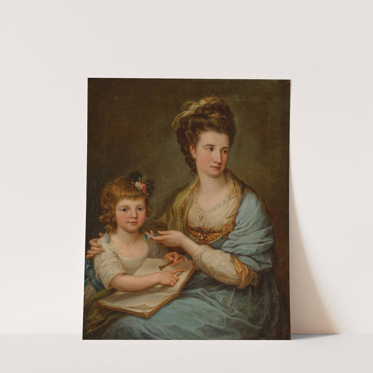 Portrait of Anne Stewart, née Dashwood, Countess of Galloway (1743-1830) by Angelica Kauffman