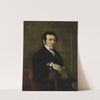 Portrait of Anthonie van der Hout by Christiaan Julius Lodewijk Portman