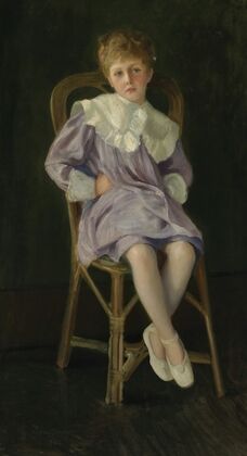 Portrait of Anthony Eden, 1st Earl of Avon (1897-1977) as a child