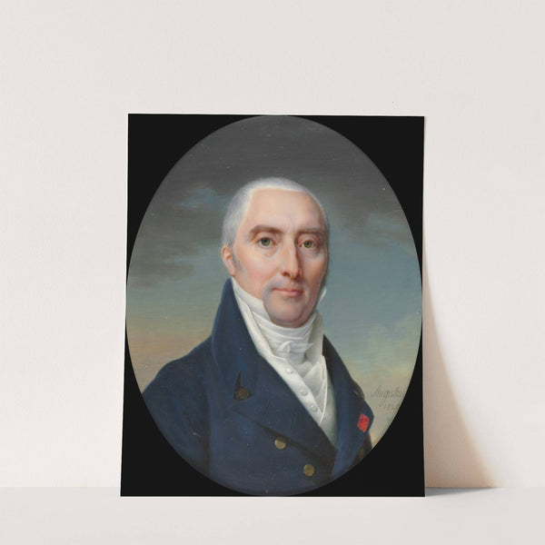 Portrait of Antoine Roy (1820) by Jean-Baptiste-Jacques Augustin