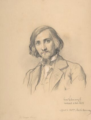 Portrait of Anton Heinrich Springer (1825-1895)