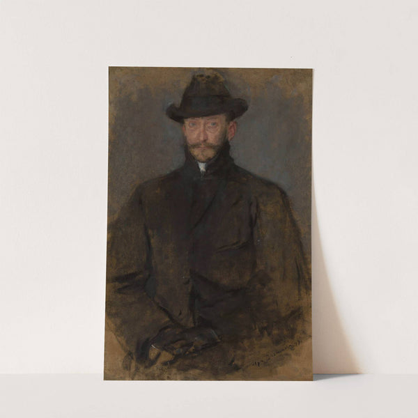 Portrait of Antoni Kamieński (1860-1861–1933), painter by Olga Boznanska